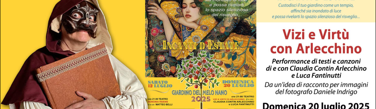 VIZI E VIRTÙ CON ARLECCHINO – Rassegna Incanti d’Estate 2025